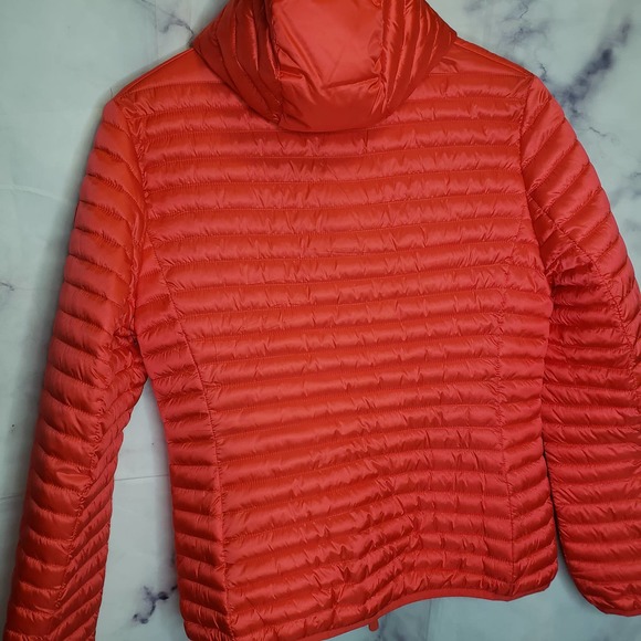 SAVE THE DUCK woman's red light weight packable puffer jacket - Picture 10 of 12